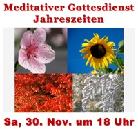 meditativer Gottesdienst